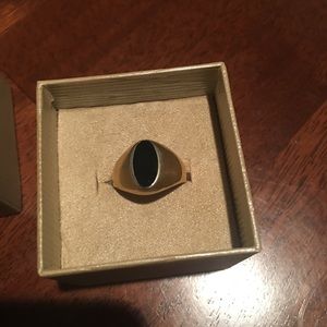 Men’s 14k gold plated ring